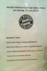 menu pep guardiola bayer munich barcelona