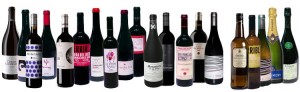 Selection of wines and champagnes (DO.O Rioja, Ribera del Duero, Priory, Montsant, Somontano, Wheel, Rias Baixas ... etc.)