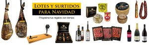 Lotes y surtidos de Navidad, para regalos empresa o particular