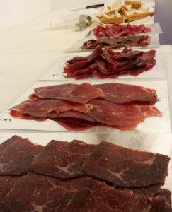 tast de cecina a jamonarium Barcelona