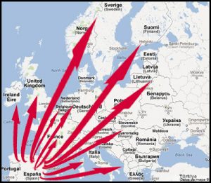 Lähetämme koko Euroopassa!