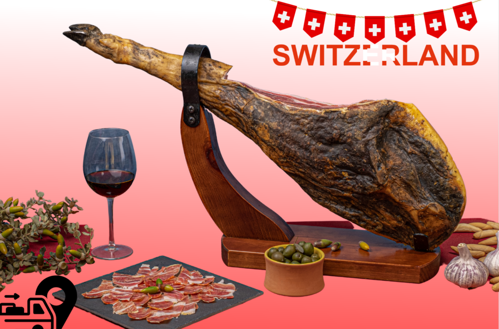 Send Iberian ham to Switzerland from Barcelona: Fast and easy!